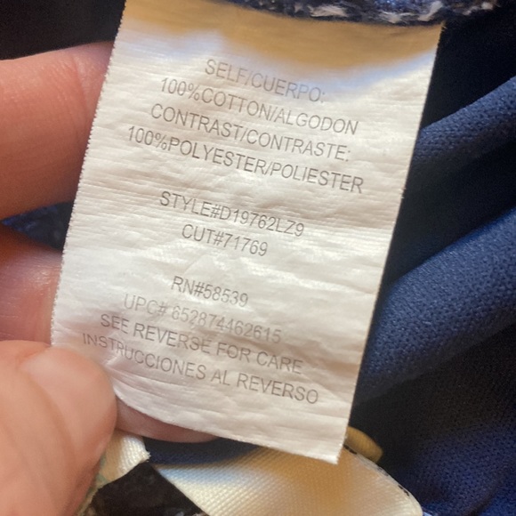 💵3 for $20✅Speechless denim/floral size 3 sundress eyelet lace - Picture 11 of 13